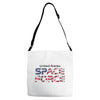 United States Space Force American Flag Adjustable Strap Totes