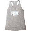 take over the world Racerback Tank