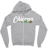 chicana with rose Zipper Hoodie