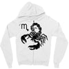 scorpio zodiac Zipper Hoodie