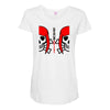 woman prank Maternity Scoop Neck T-shirt