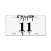 Stranger Things Eleven License Plate