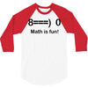 math is fun 3/4 Sleeve Shirt
