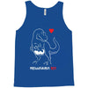 pregnant rex white and red color Tank Top