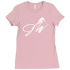Jake Paul Christmas Hat Signature Ladies Fitted T-Shirt
