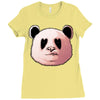 panda in love Ladies Fitted T-Shirt