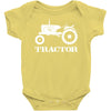 tractor driver for farmer and construction worker Baby Onesie