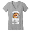 my neck my back my anxiety attack opossum guys tee Women's V-Neck T-Shirt