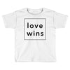 Love Wins Toddler T-shirt