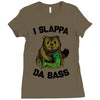 slappa da bass Ladies Fitted T-Shirt