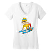 repurposed Women's V-Neck T-Shirt