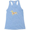 dachshund flower Racerback Tank