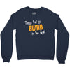 bump in the night Crewneck Sweatshirt