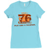 rule 76 play like a champion Ladies Fitted T-Shirt