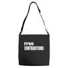 free contraditions Adjustable Strap Totes