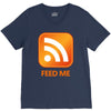 rss feed me V-Neck Tee