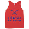 I Survived Foot Surgery Tank Top