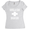 orgasm donor funny Women's Triblend Scoop T-shirt