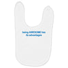 being awesome Baby Bibs