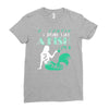 mermaid Ladies Fitted T-Shirt
