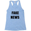 fake news Racerback Tank