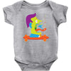 skate face Baby Onesie