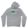 low battery introvert pun humor Hoodie