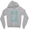there's a smile on my face Zipper Hoodie
