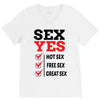 Sex Yes Please V-Neck Tee