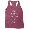 No More Parties In La Racerback Tank