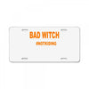 bad witch License Plate