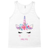 birthday unicorn family series mom Tank Top
