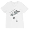 boombox V-Neck Tee