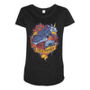 amistad digital Maternity Scoop Neck T-shirt