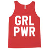 girl power white logo Tank Top