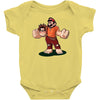 wrecking bros Baby Onesie
