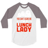 lunch lady 3/4 Sleeve Shirt