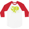 my heart is on that field 3/4 Sleeve Shirt