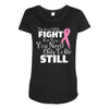 the lord will fight for you, you need only to be still Maternity Scoop Neck T-shirt