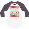 french bulldog ugly 3/4 Sleeve Shirt