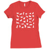 cats  tee cute cat breeds playing i love cats size Ladies Fitted T-Shirt