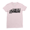 Avengers Silhouette Ladies Fitted T-Shirt