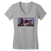 I'll Be Right Here E.t. Women's V-Neck T-Shirt