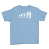 climbing ape to evolution climb indoor outdoor Youth Tee