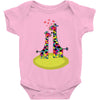 Giraffe Couple T shirts Baby Bodysuit