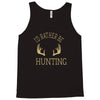 i'd rather be hunting deer antlers ammo hunt gear merica cool Tank Top