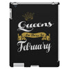 queens are born in february iPad 3 and 4 Case