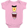 plankton face Baby Bodysuit