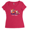 foxy mama Women's Triblend Scoop T-shirt