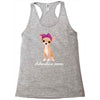 chihuahua mom Racerback Tank